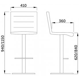 Барный стул Isot