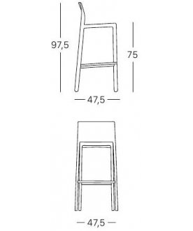 Барный стул Kate