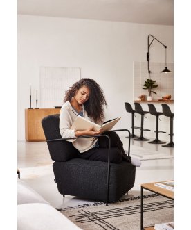 Барный стул Orlando-T черный