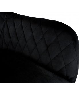 Стул барный SHT-ST38/S65 ночное затмение / светлый орех