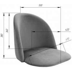 Барный стул SHT-ST35/S94
