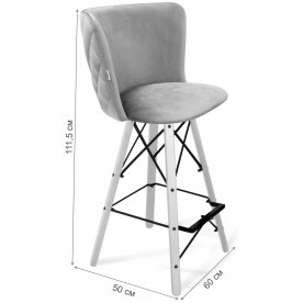 Барный стул SHT-ST36-3/S80