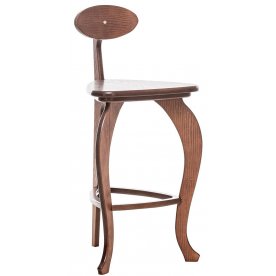 Барный стул три ножки гнутые