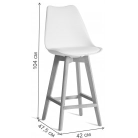 Барный стул Tulip Bar/Тулип Бар мод. C1014H-1