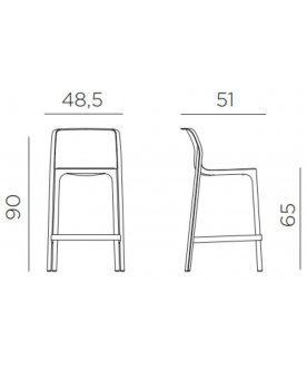 Полубарный стул 003/4035602000