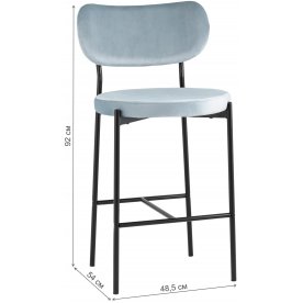 Полубарный стул Тунор