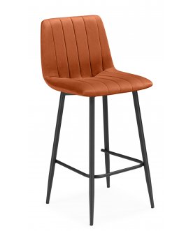 Стул барный Дани Мини терракотовый (zd 432) / черный np