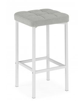 Стул барный Лофт мадера 20 / белый матовый