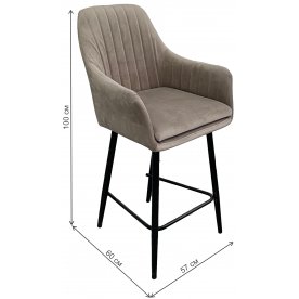 Полубарный стул Роден Premier