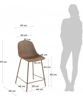 Полубарный стул Quinby