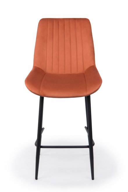 Полубарный стул Седа терракотовый (zd 432) / черный
