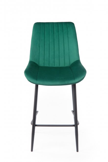 Полубарный стул Седа зеленый (zd 667) / черный