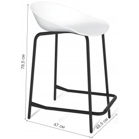 Полубарный стул SHT-ST19/S29-1