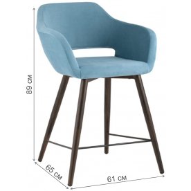 Полубарный стул Симона