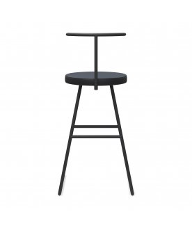 Барный стул Сканди-65 софт экокожа/черный