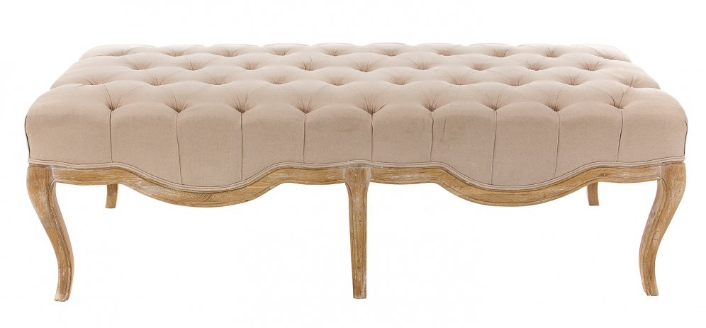 Банкетка Alva white DF-1862-O