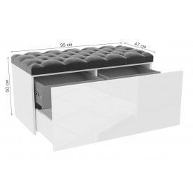 Банкетка Графтон 0809.М1.Т950.А/10 950