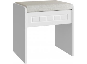 Банкетка Монблан МБ-90К белое дерево