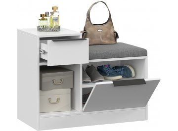 Банкетка Агата белая