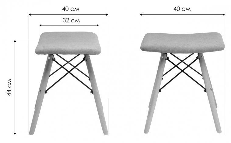 Табурет Ben бежевый