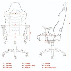 Компьютерное кресло AKRacing Overture