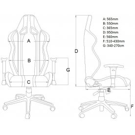 Компьютерное кресло AKRacing Player