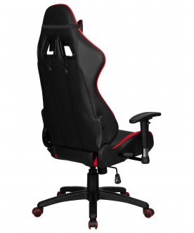 Игровое кресло Brian черно-красная экокожа