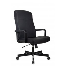 Компьютерное кресло Бюрократ DOMINUS-BL черное / искусственная кожа
