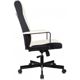Компьютерное кресло Бюрократ DOMINUS-WH белое / черное