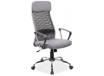 Компьютерное кресло Q-345 серое