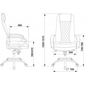 Компьютерное кресло CH-609SL/ECO