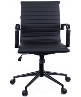 Офисное кресло Everprof Leo Black T черное