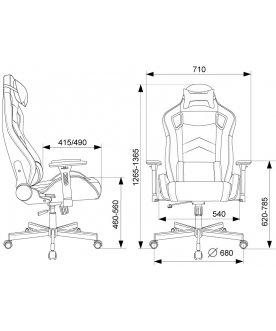 Компьютерное кресло Knight Gladiator