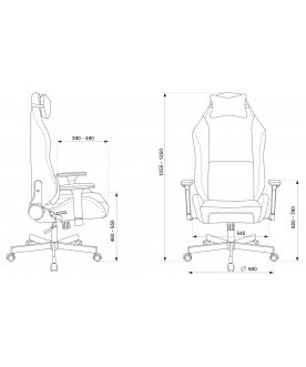 Компьютерное кресло Knight N1 Fabric