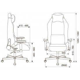 Компьютерное кресло Knight T1