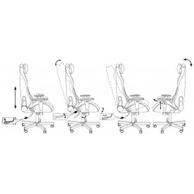 Компьютерное кресло Knight T1