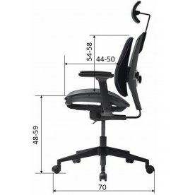 Компьютерное кресло Alpha-HBDA-M