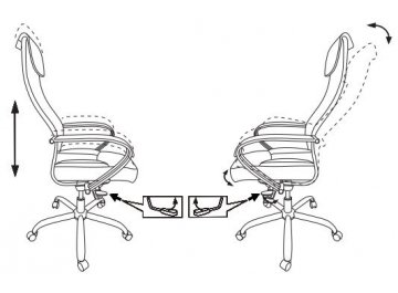 Компьютерное кресло CH-609SL