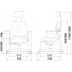 Компьютерное кресло DR-120