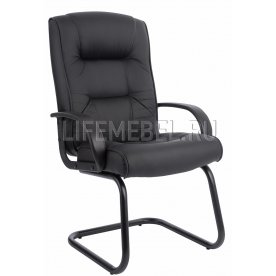 Компьютерное кресло «Максима С» (Maxima S) черное из экокожи