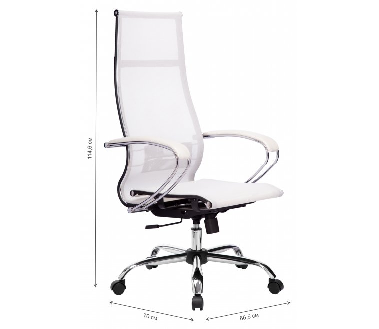 Компьютерное кресло МЕТТА-7 белый