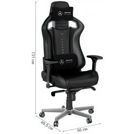 Компьютерное кресло Noblechairs Epic Mersedes AMG Ed