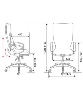 Компьютерное кресло IQ CX0898H-0-215