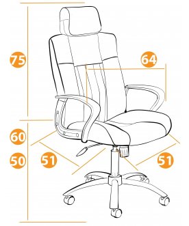 Компьютерное кресло Oxford