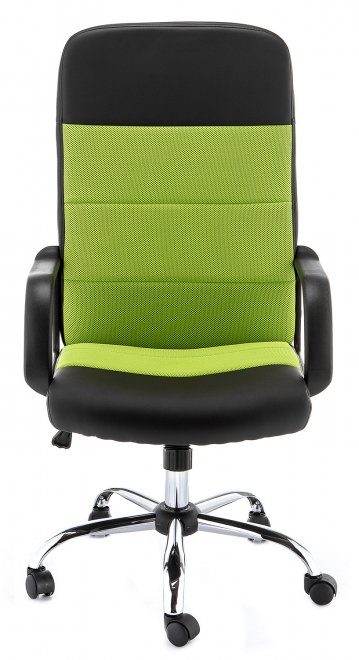 Компьютерное кресло Prosto черное / зеленое