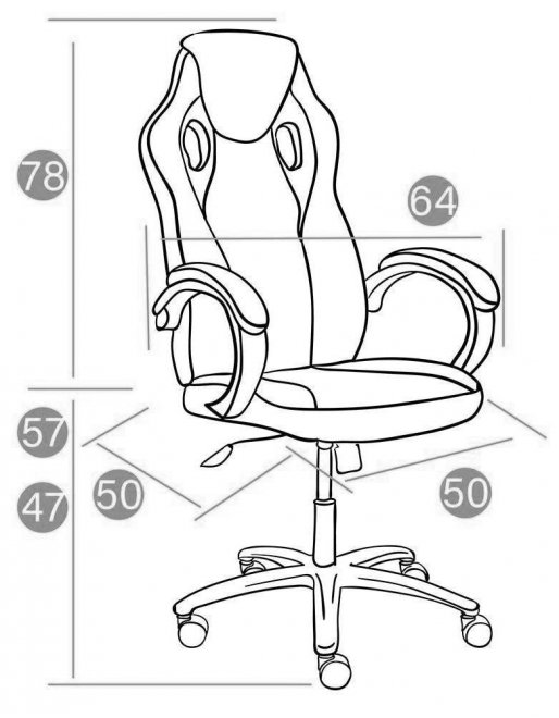 Компьютерное кресло Racer Gt New/Рейсер Гт Нью металлик / синий 36/10
