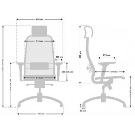 Компьютерное кресло Samurai S-3.041 MPES