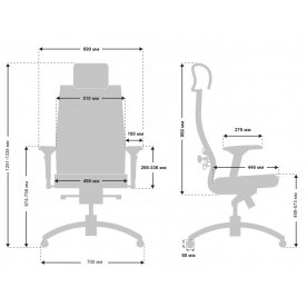 Компьютерное кресло Samurai SL-3.051 MPES