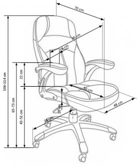 Компьютерное кресло Carlos