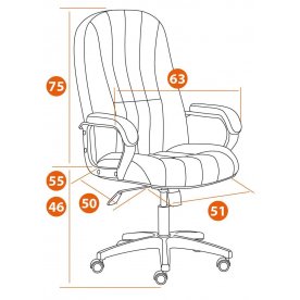 Компьютерное кресло СН888 LT